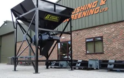 Bulk coal handling hopper off to D&S Waring of Northallerton,