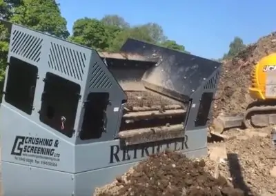 Retriever soil screen