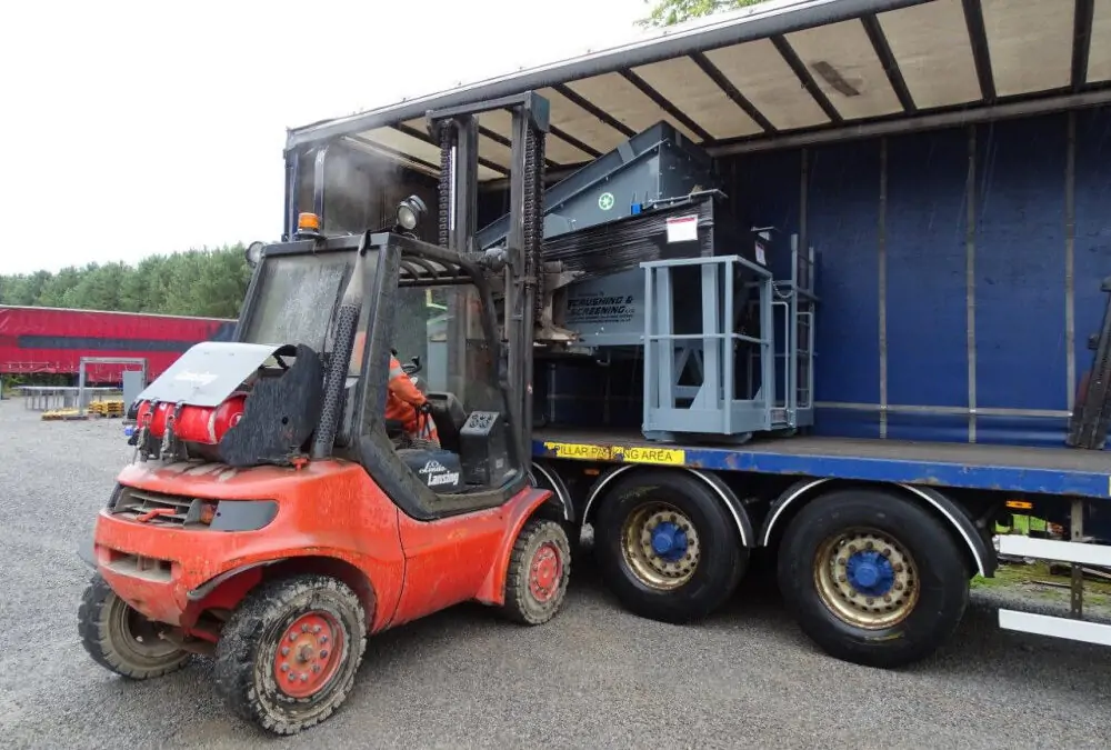 Two More Compact Screens sold and loaded ready for export.