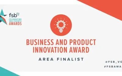 We are finalists in the FSB Business & Product Innovation Awards 2019