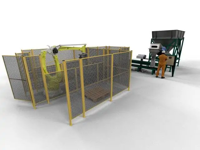 20kg bag. Form, fill and seal line 20kg bag Form, fill and seal line