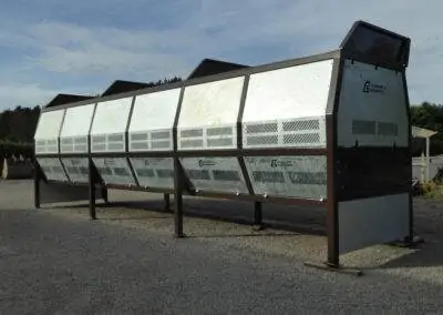 Three Hopper Blending Unit