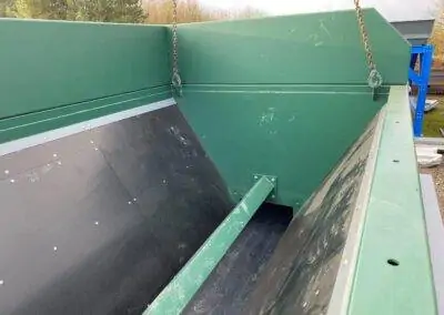 Large Capacity Hopper and Conveyor