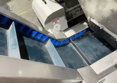 Swan neck conveyor